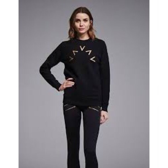 Varley Sweaters - VARLEY Black Pullover Sweatshirt